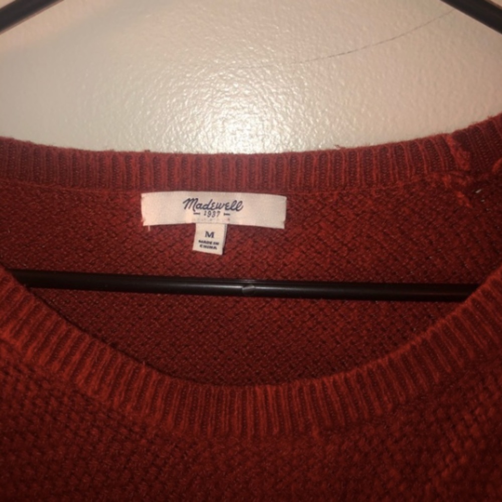 Madewell High Low Sweater - Picture 3 of 4
